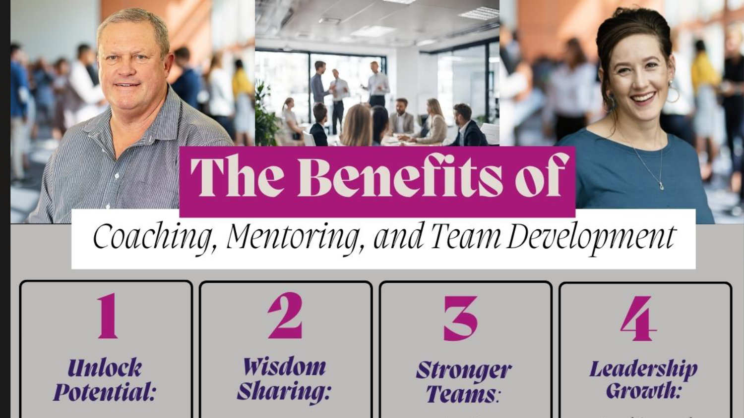 Elevate Your Business with Coaching, Mentoring, and Team Development! Elevate Your Business with Coaching, Mentoring, and Team Development!